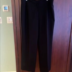 Elegant Black Wide-Leg Trousers